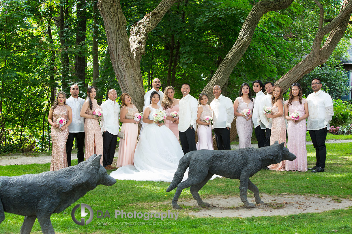 Erchelss Estate Bridal Party Photos