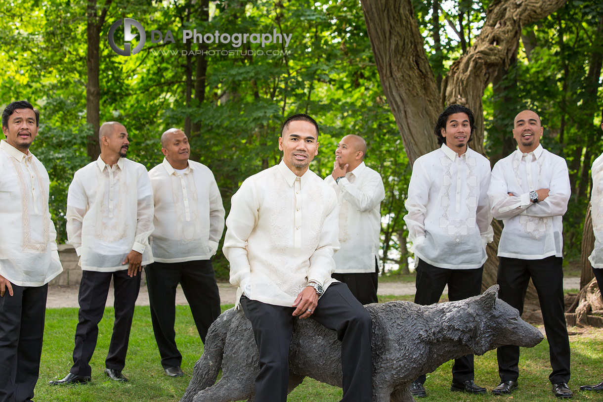 Groomsman's at Erchless Estate in Oakville