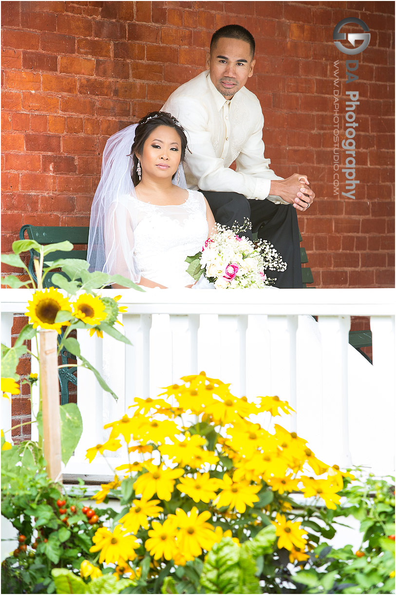 Oakville Museum wedding photo