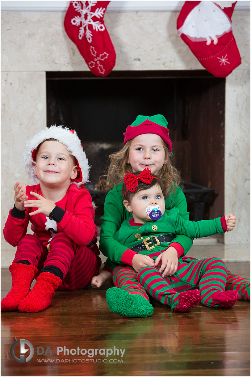 Christmas photos in Oakville