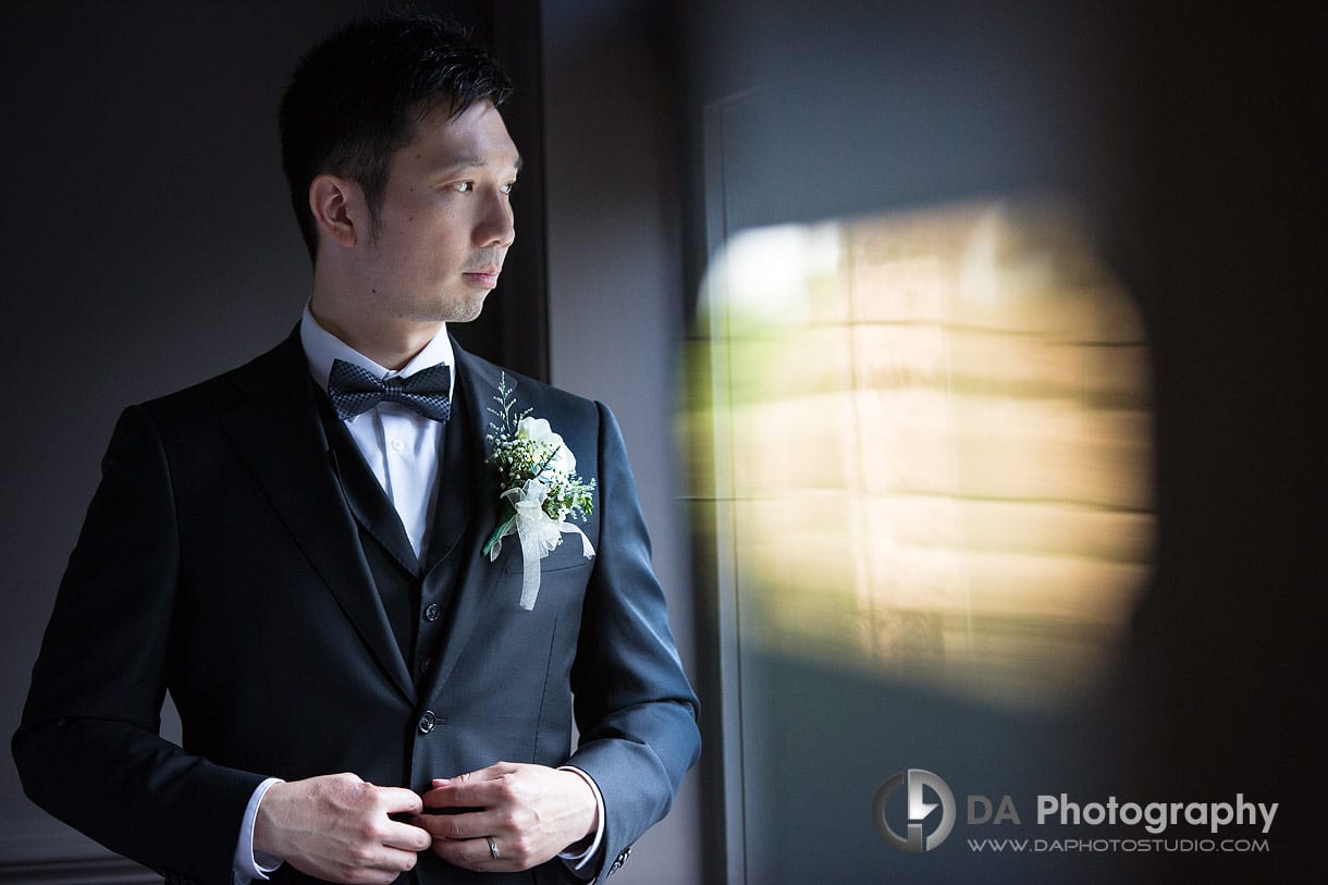 Groom at Edgewater Manor