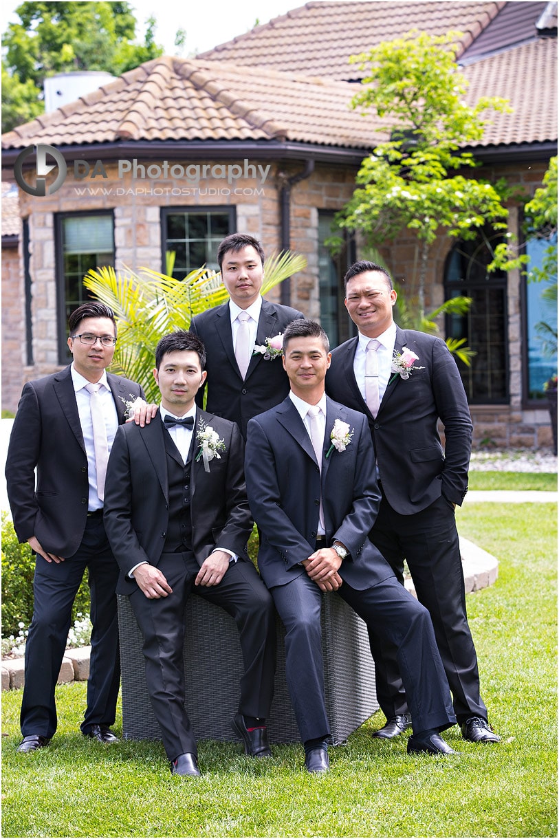 Edgewater Manor Groomsman's photos