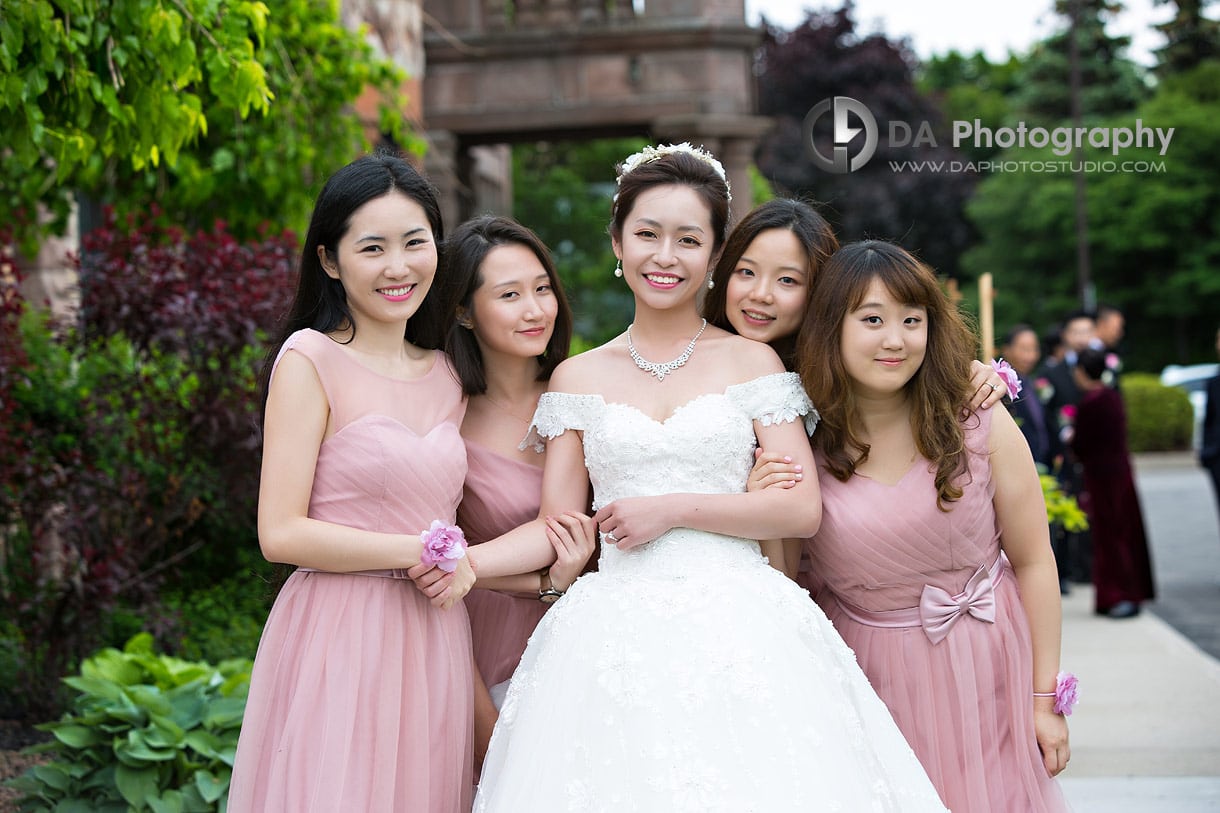 Bridesmaids at Edgewater Manor