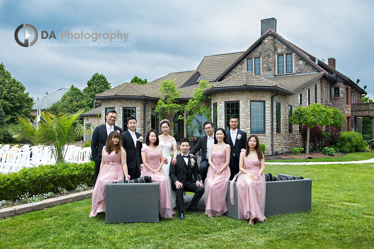 Bridal Party at Edgewater Manor in Stoney Creek