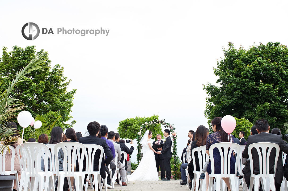 Wedding Ceremony at Edgewater Manor