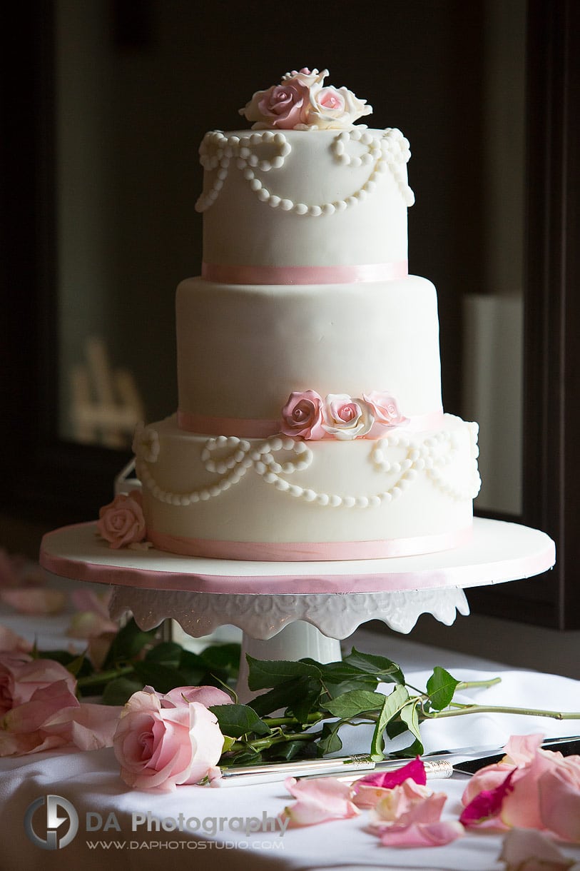 Wedding Cake at Edgewater Manor