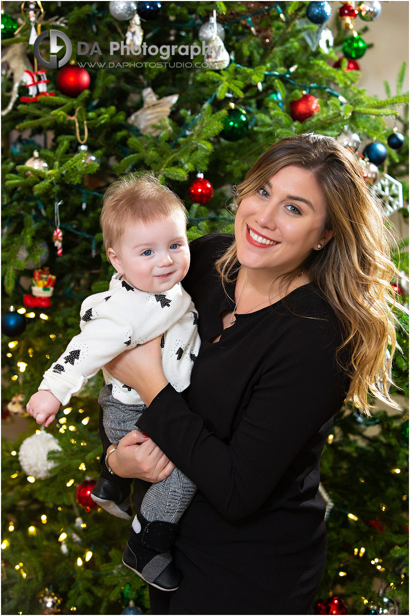 Lifestyle Holiday Portrait in Orangeville