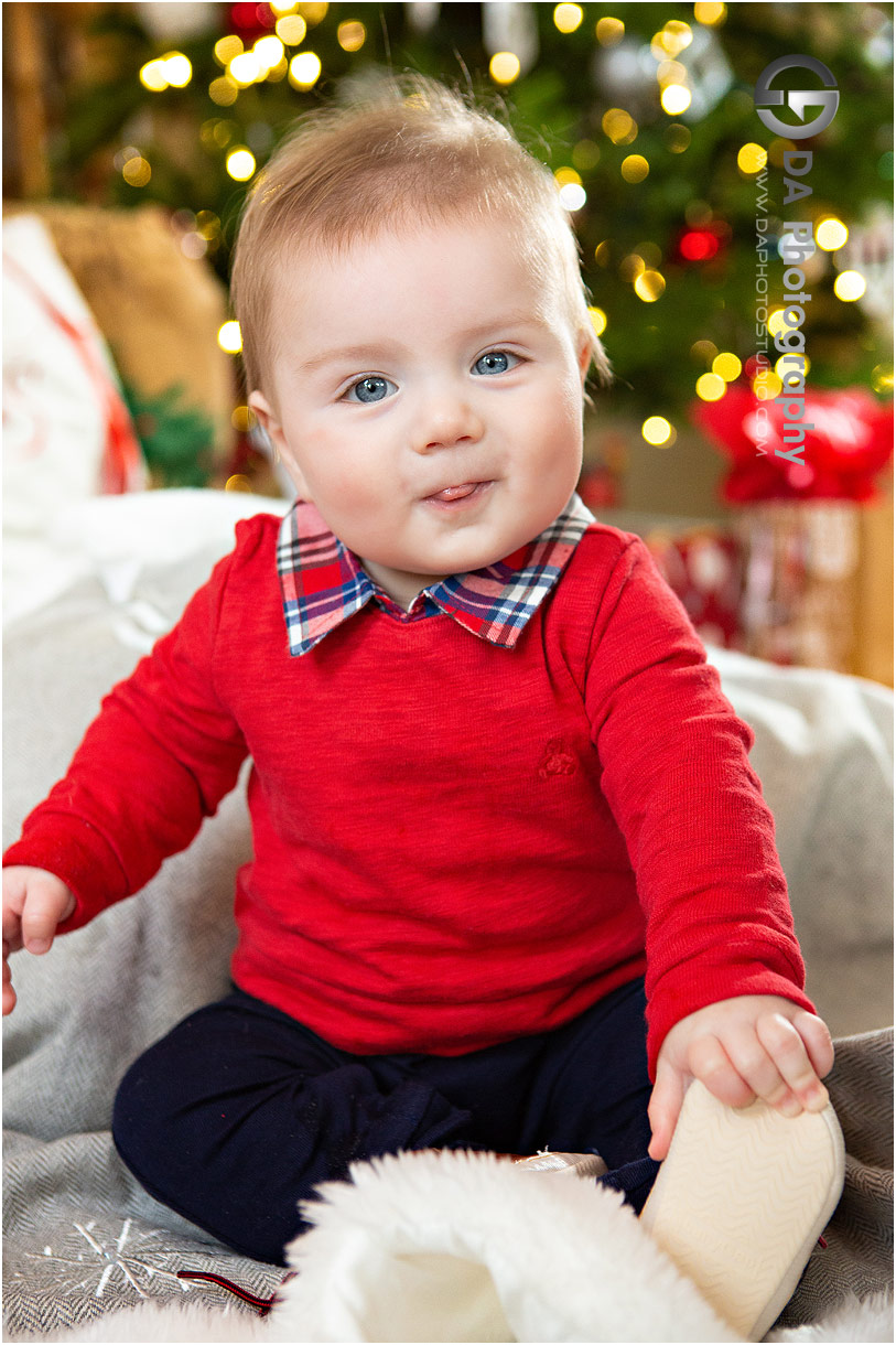 Christmas photos in Orangeville