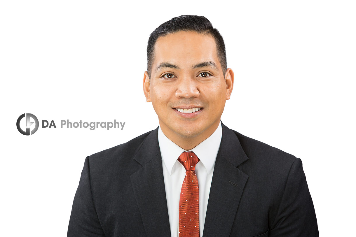 Headshot photographer for IG Wealth Management in Burlington