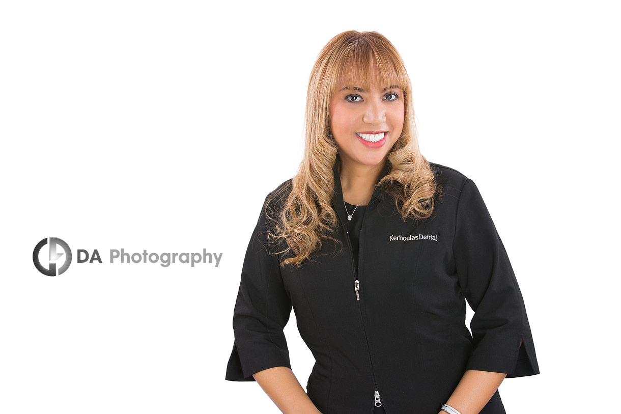 Dental assistant headshot photographer