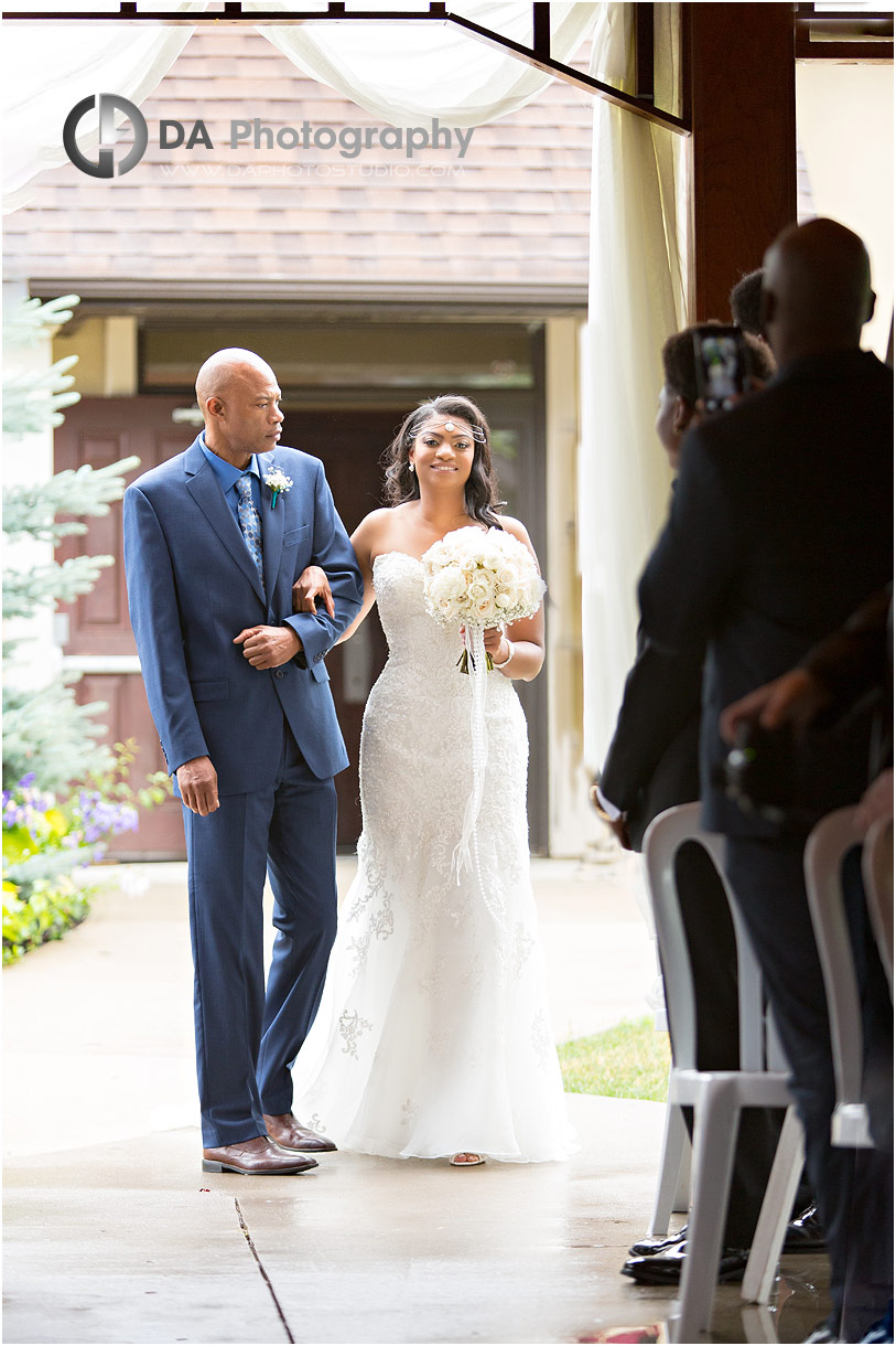 Wedding Ceremony at Terrace on the Green