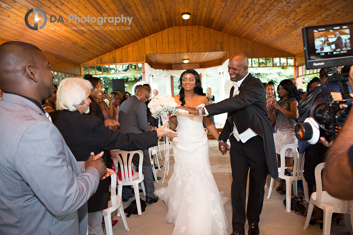 Terrace on the Green Wedding Ceremony