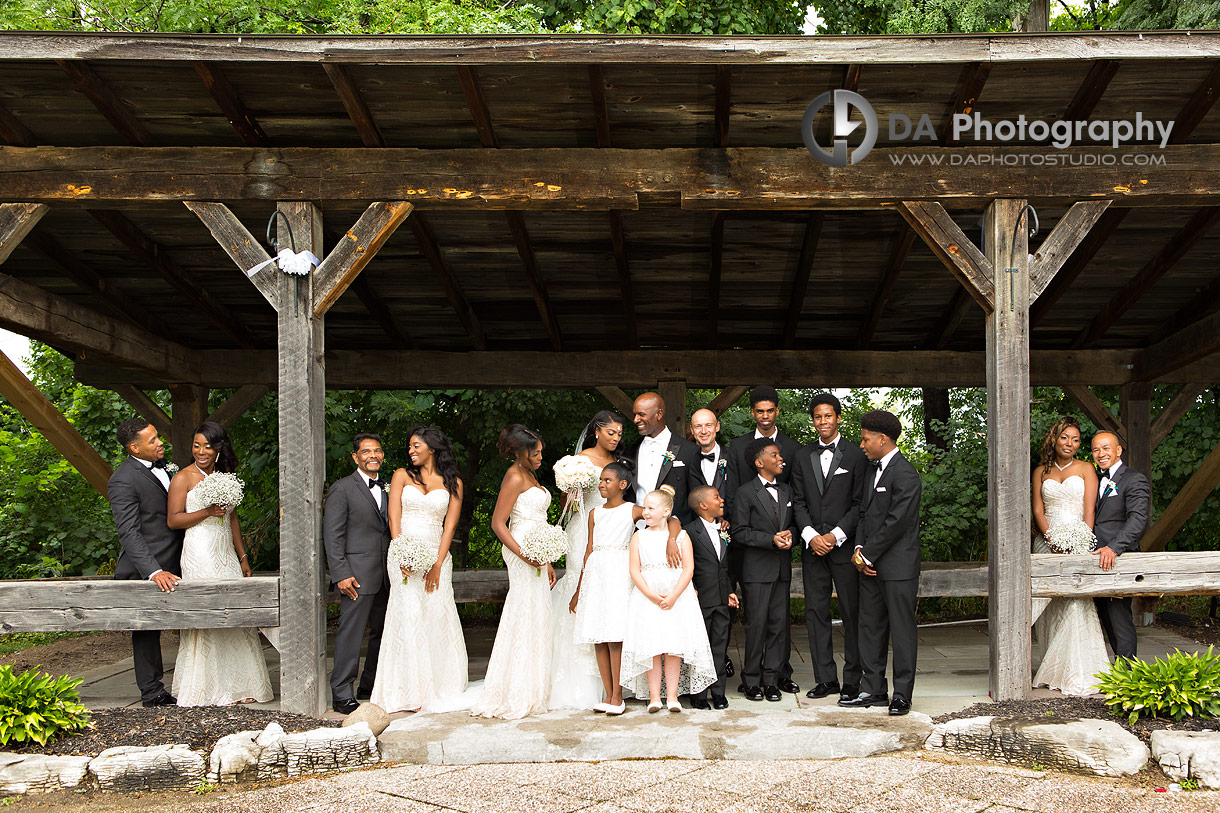 Bridal Party at Terrace on the Green