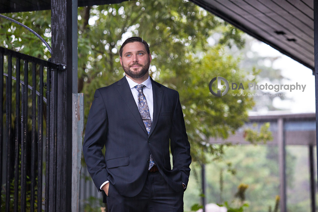 Groom at Millcroft Inn and Spa in Alton