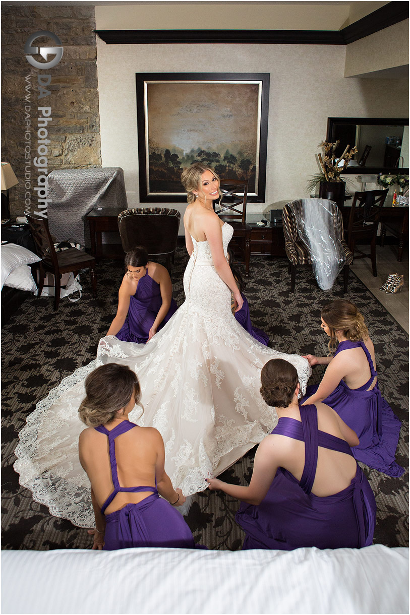 Wedding Dress at Stone Mill Inn