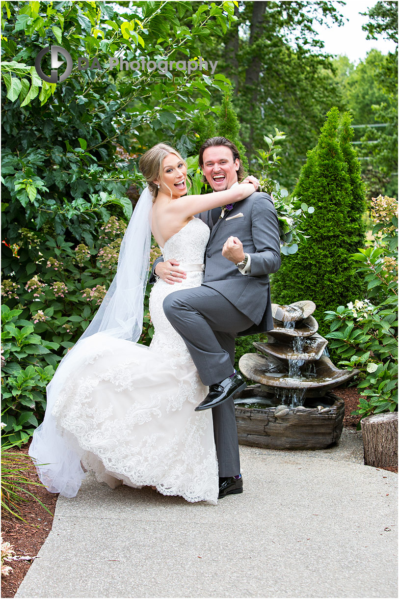 Bride and Groom in St Catharine’s