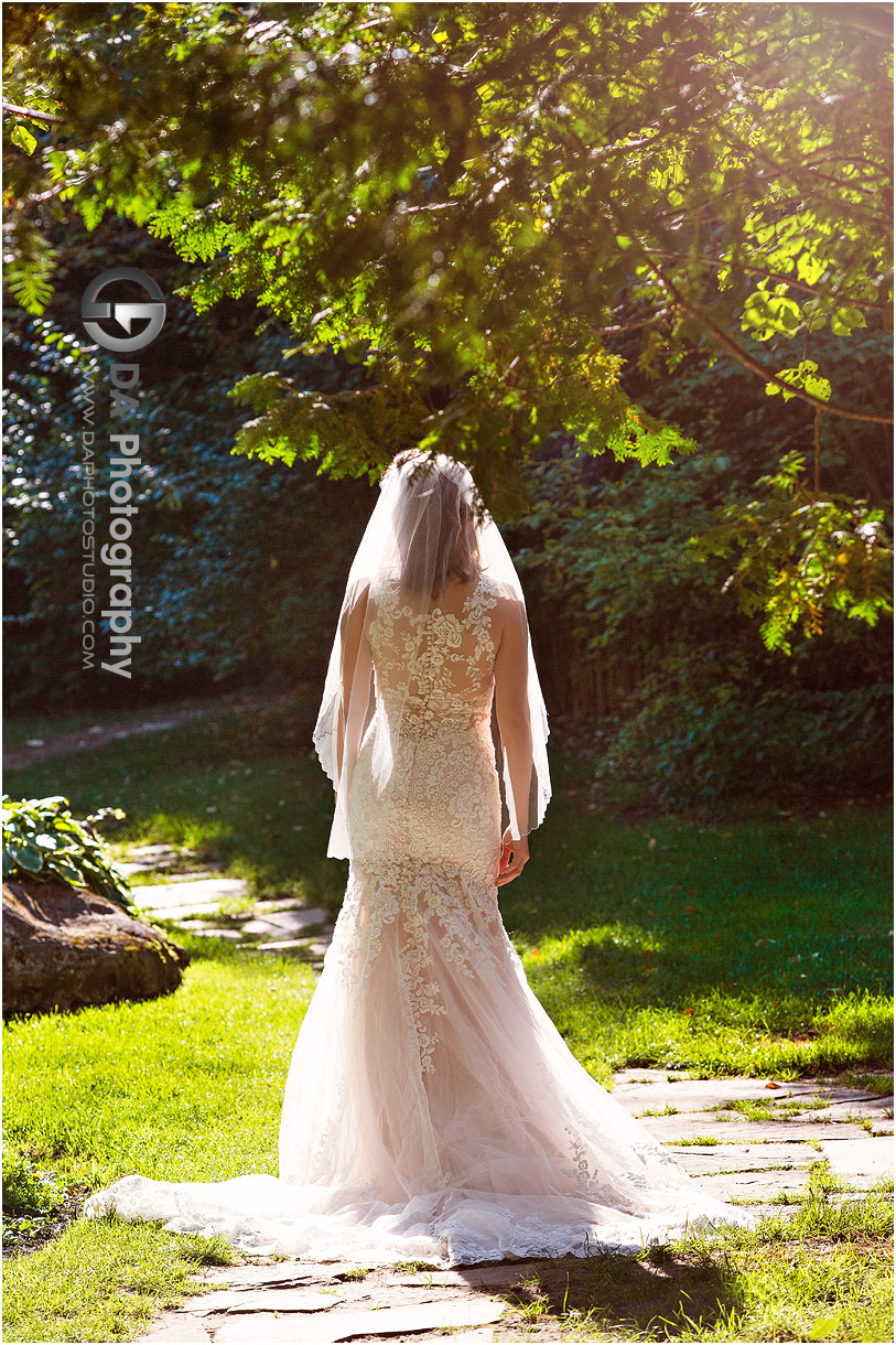 Wedding Dress at Millcroft Inn in Alton