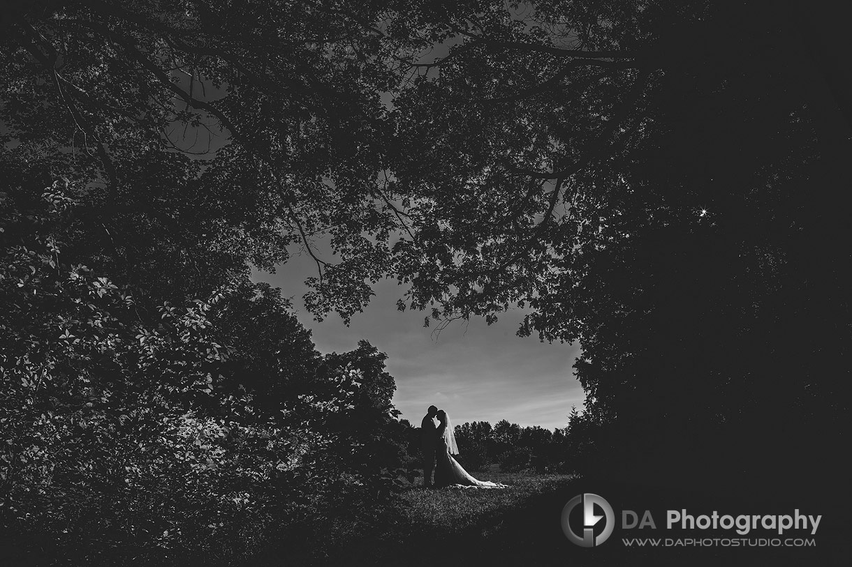 Elopement Photo at Millcroft Inn in Alton