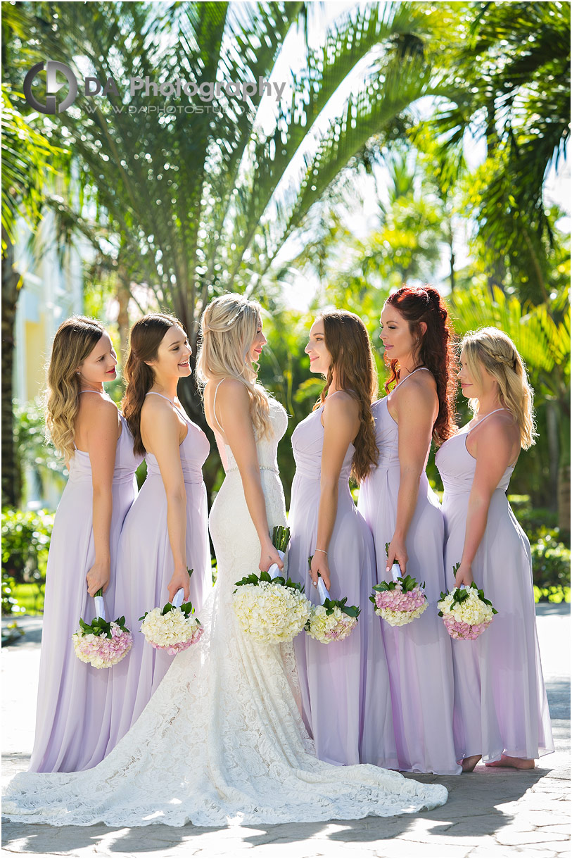 Wedding Dress at Luxury Bahia Principe Esmeralda