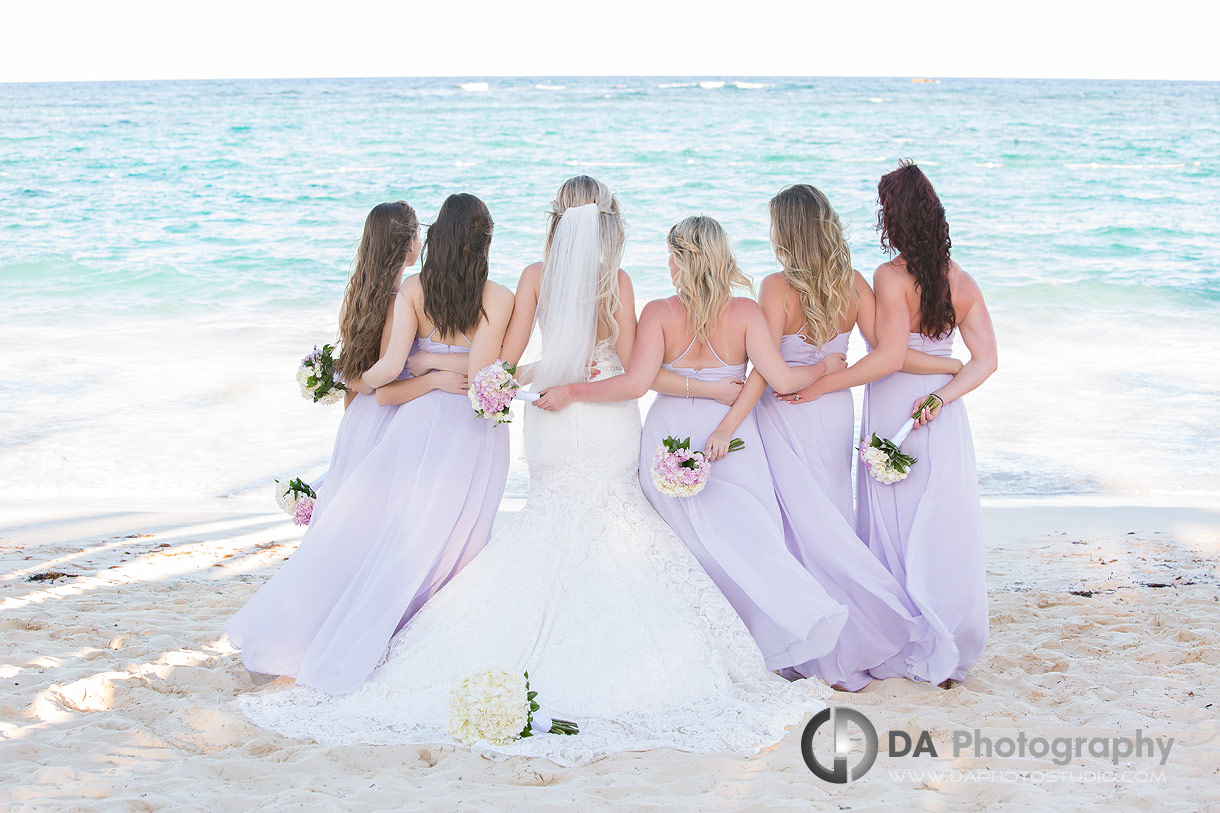 Bridesmaids in Punta Cana