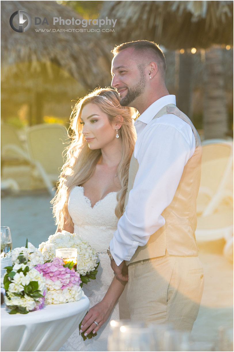 Bride and Groom in Punta Cana