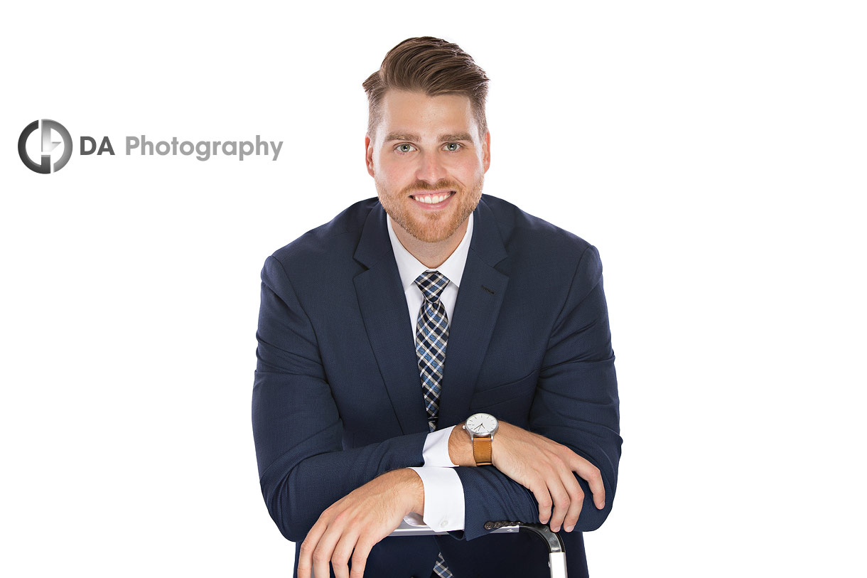 Headshot photographer for IG Wealth Management in Brampton