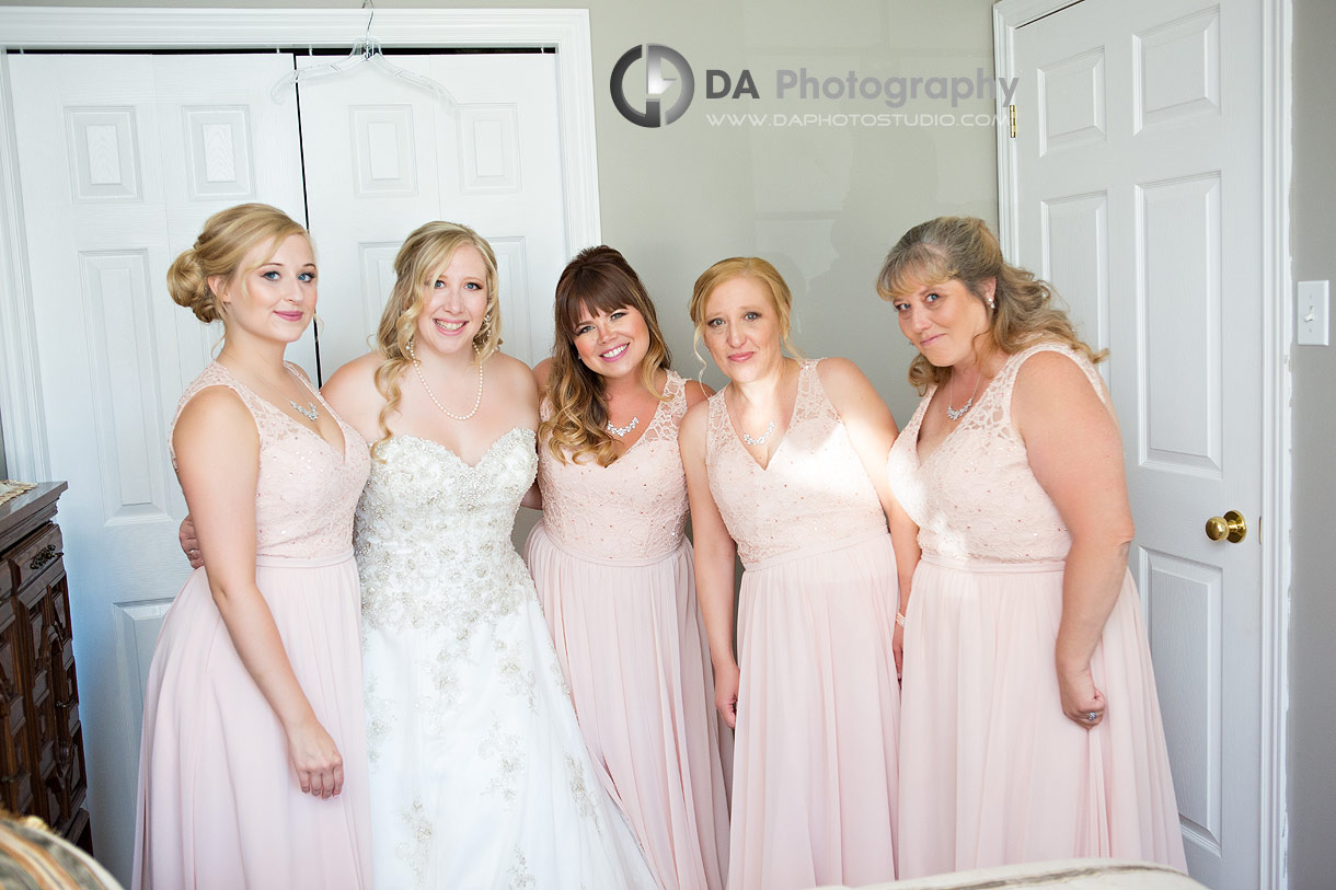 Bridesmaids in Paris