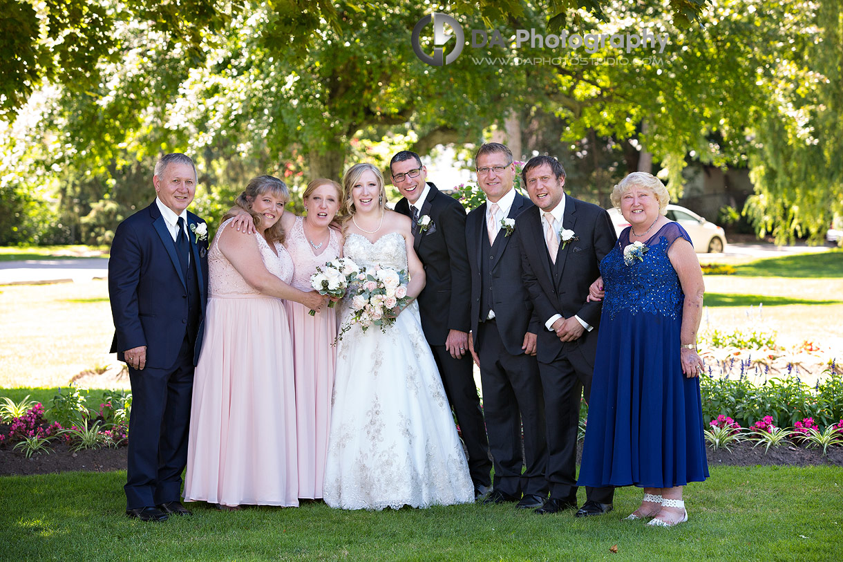 Bridal Party at Lorne Park in Brantford