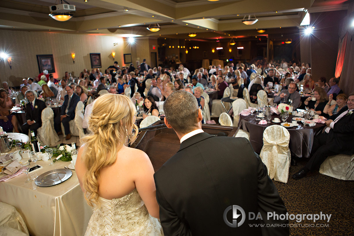 Bride and Groom at Marquis Gardens