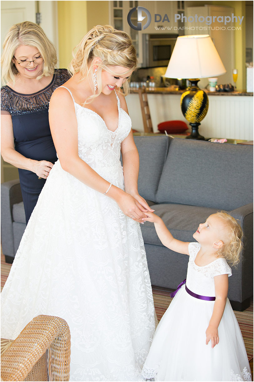 Wedding Photo at JW Marriott in Muskoka