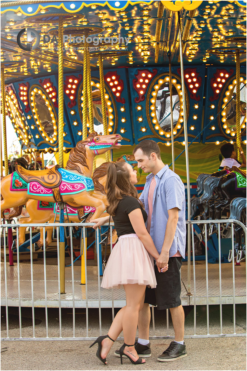 Engagement Pictures at CNE in Toronto