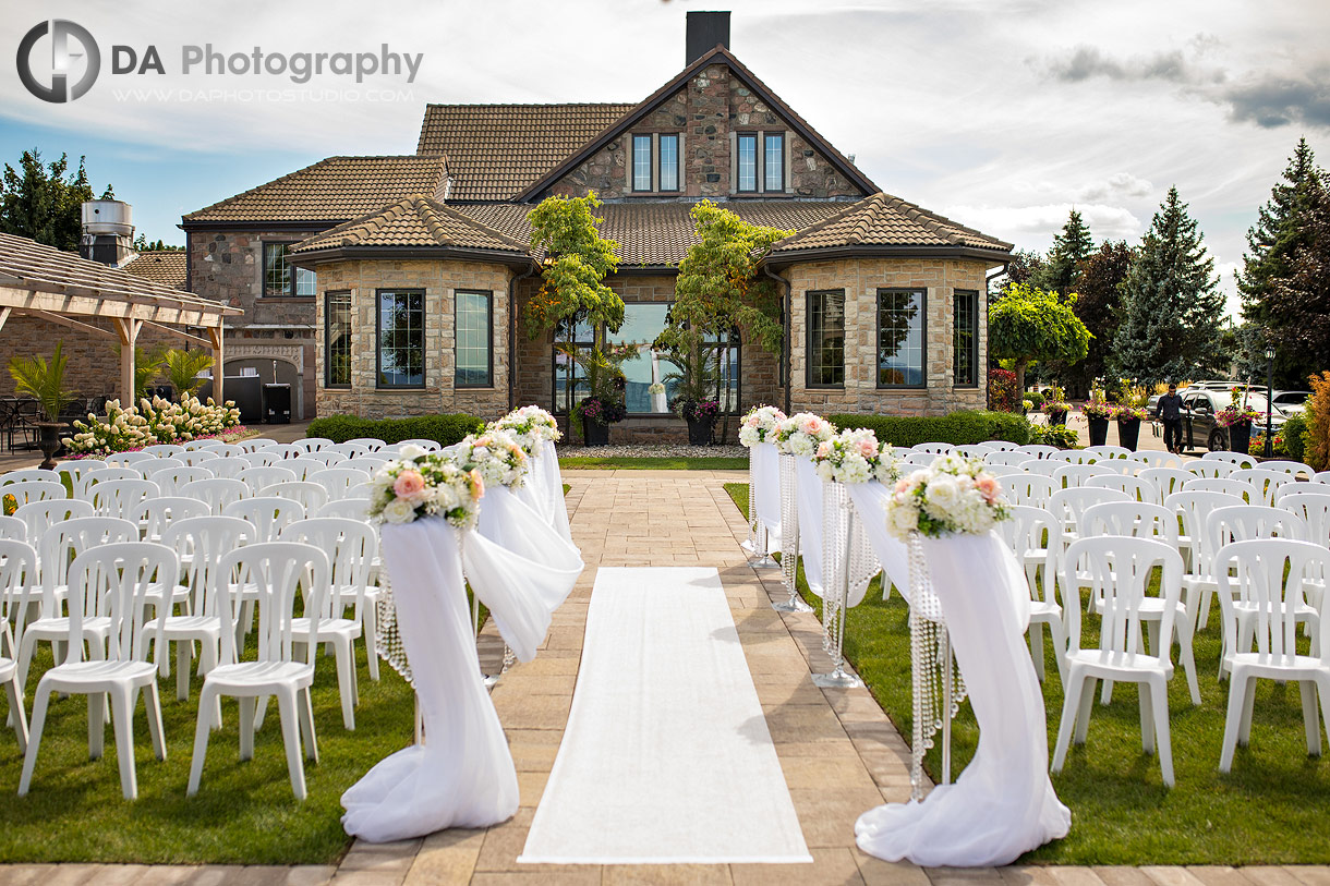 Outdoor Wedding at Edgewater Manor