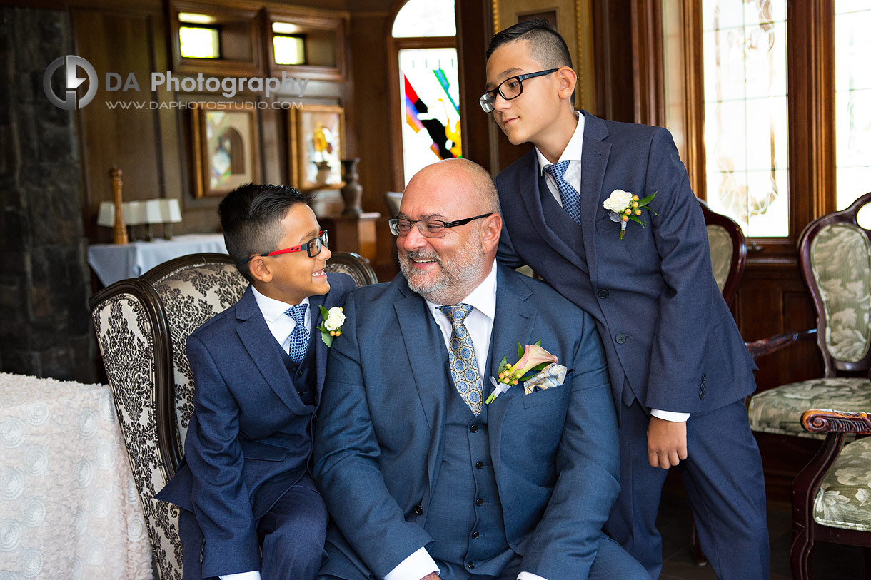 Groomsman at Edgewater Manor