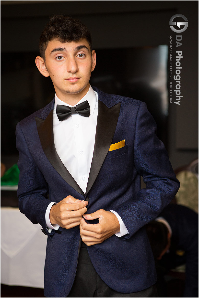 Groomsman at Edgewater Manor