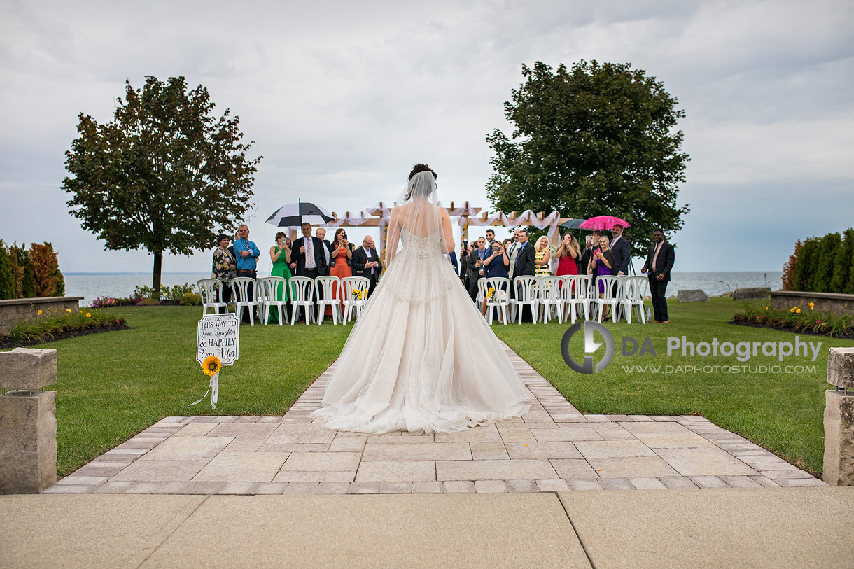 Wedding Ceremony at Edgewater Manor