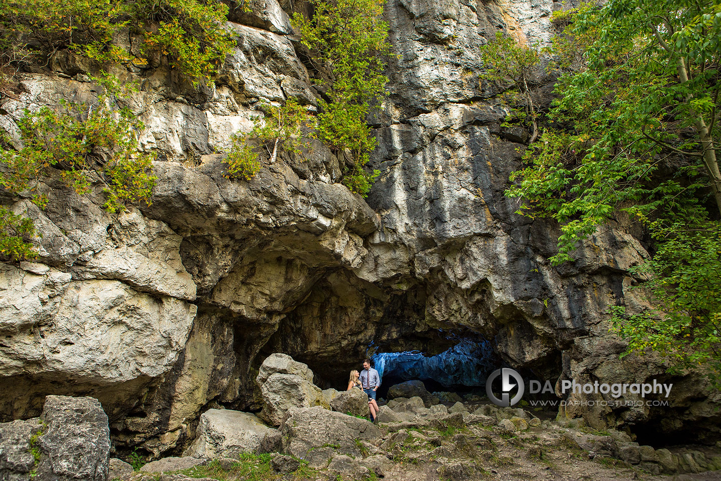 Engagement Photos at Rockwood Conservation