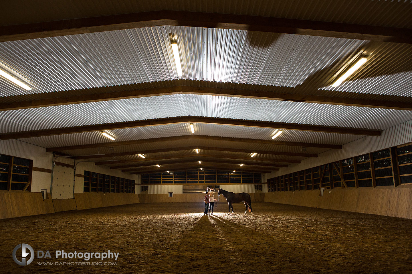 Engagement at Horse Stable in Milton