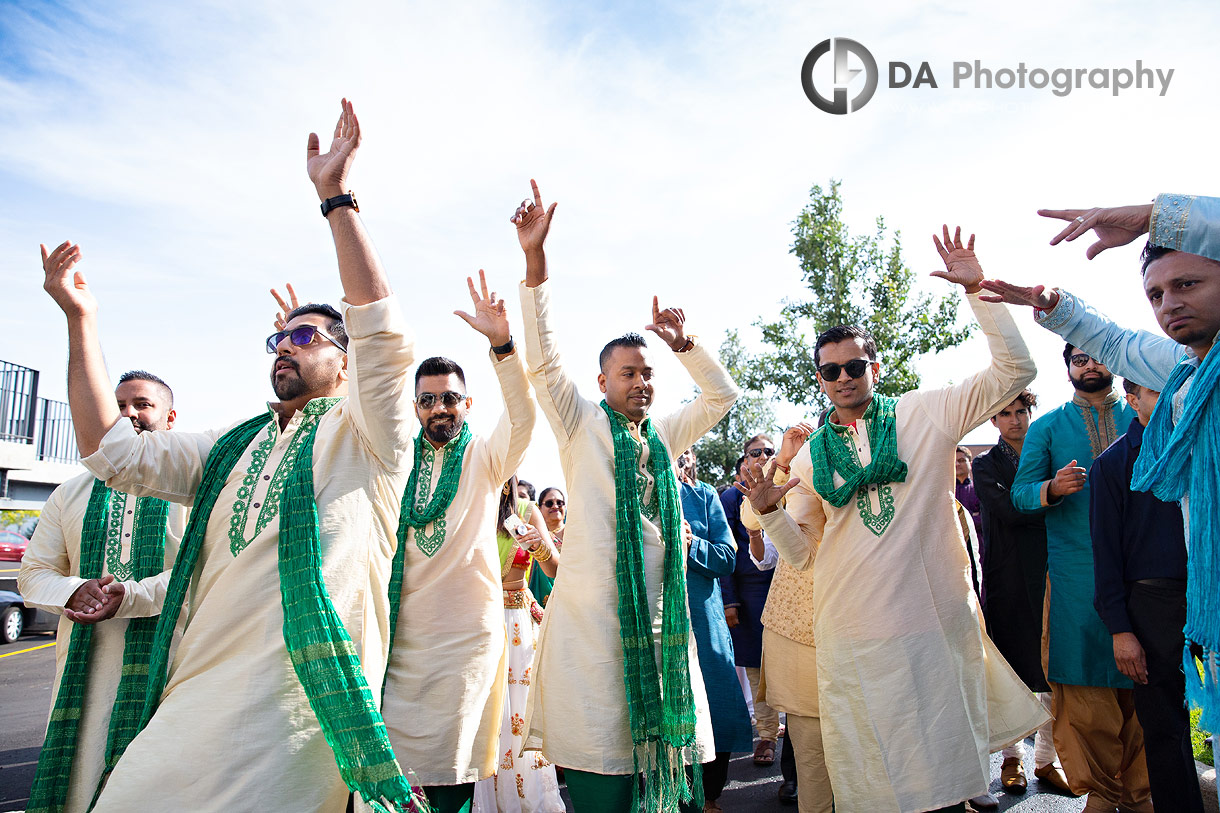 Groomsman at Traditional Indian wedding