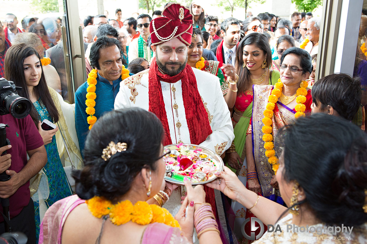 Groom at Versailles Convention Centre