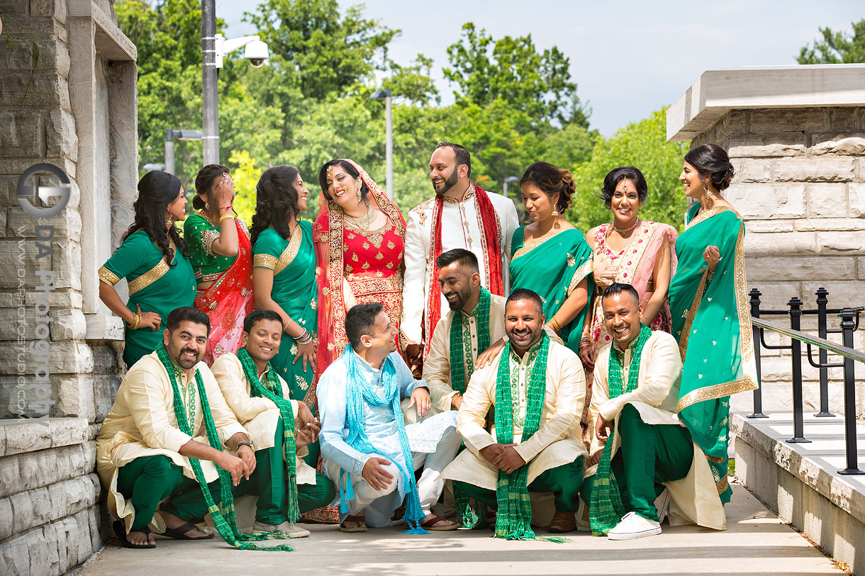 Bridal Party at Riverwood Conservancy