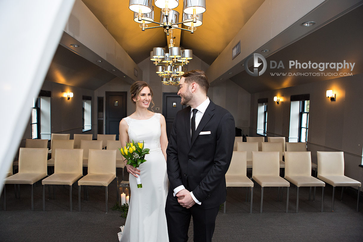 Bride and Groom at Coach House