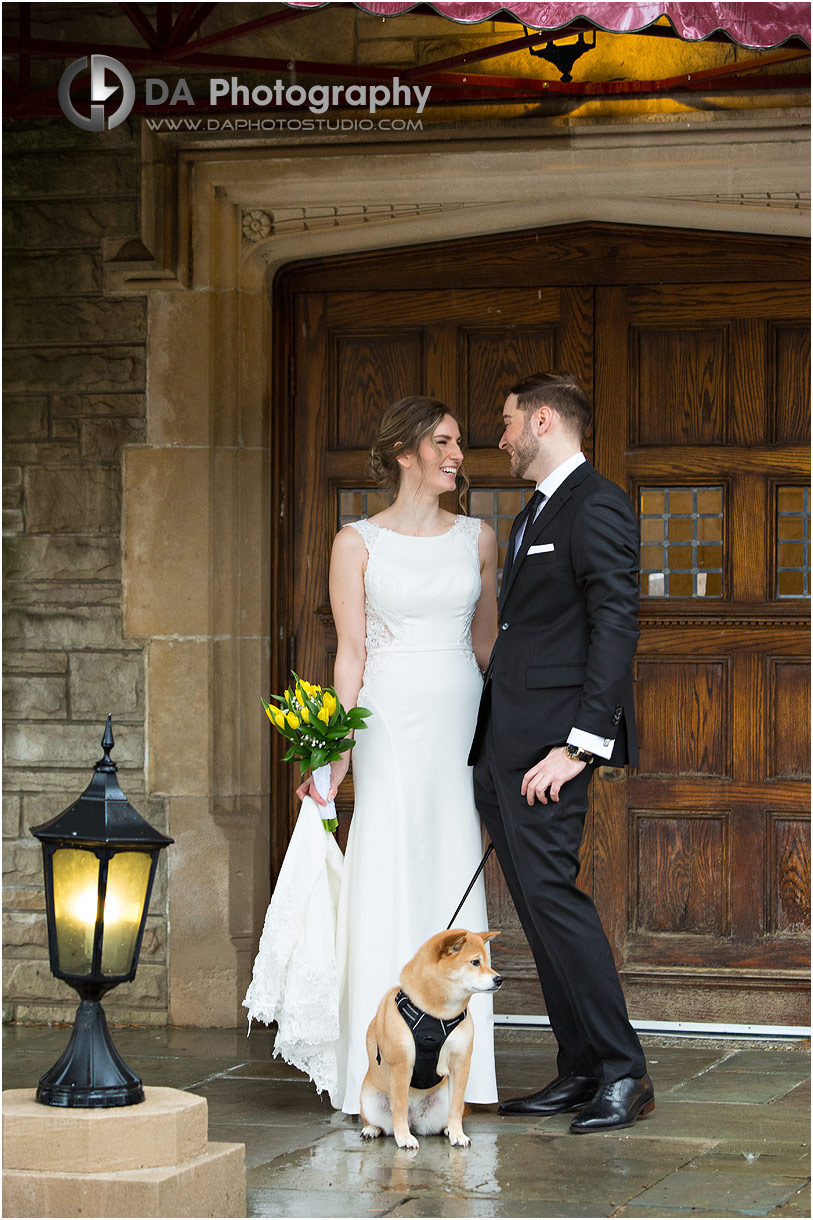 Bride and Groom at Vaughan Estate