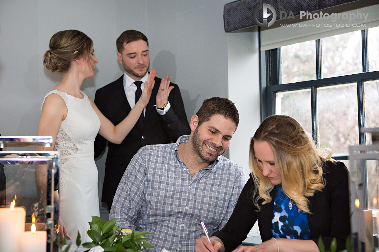 Wedding Ceremony at Estates of Sunnybrook in Toronto