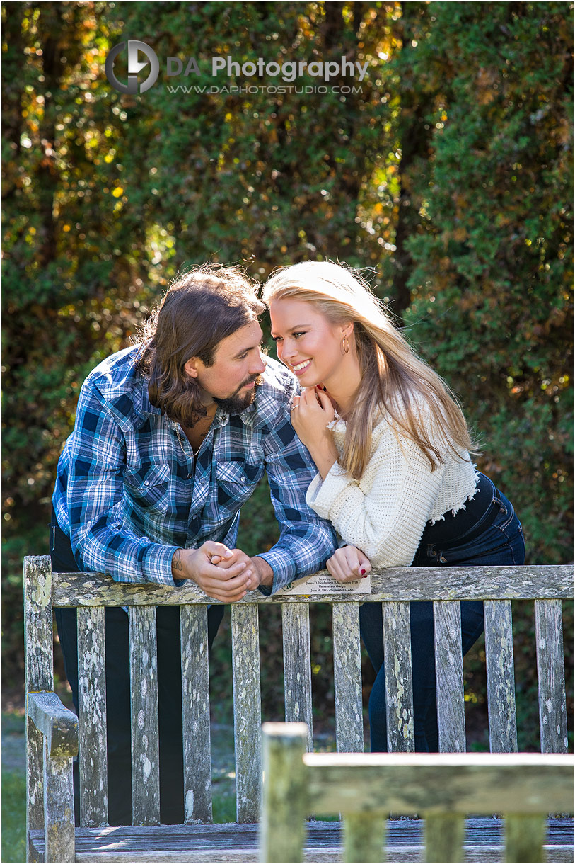 Engagement Photos at Guelph Arboretum