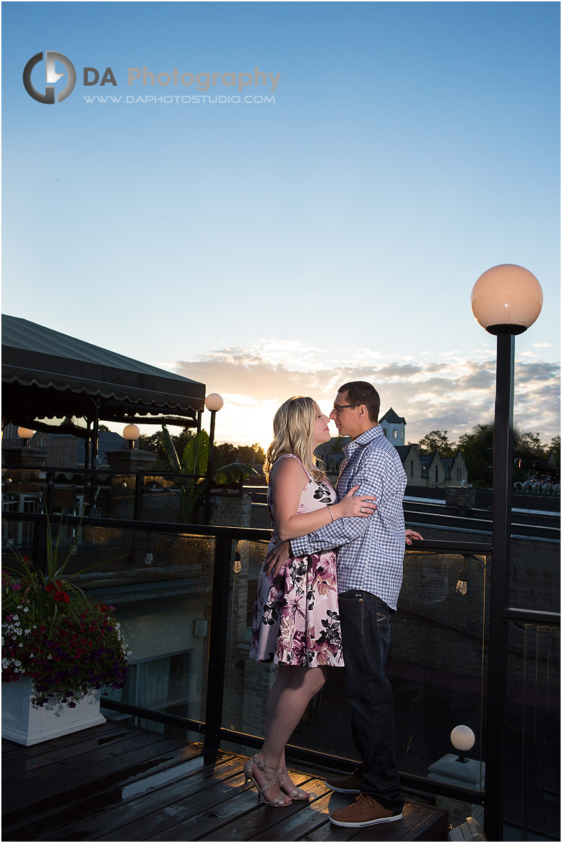 Sunset Engagement Photos in Paris