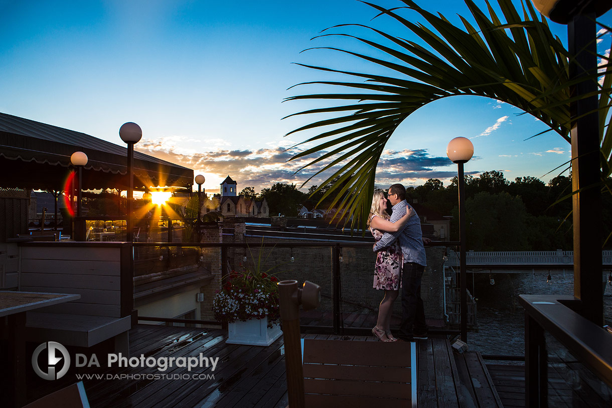 Stillwater Sunset Engagement Photos in Paris