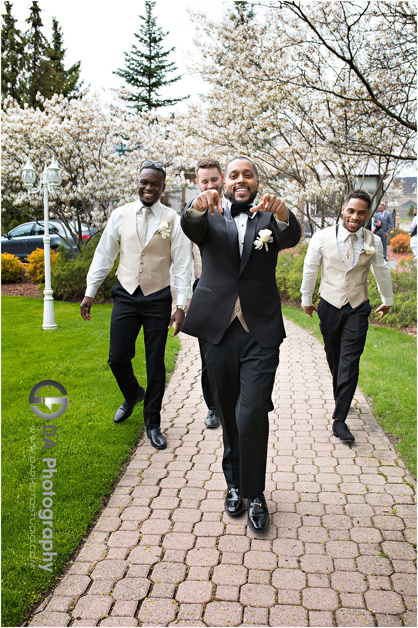 Groomsman at Carl’s Catering in Brampton