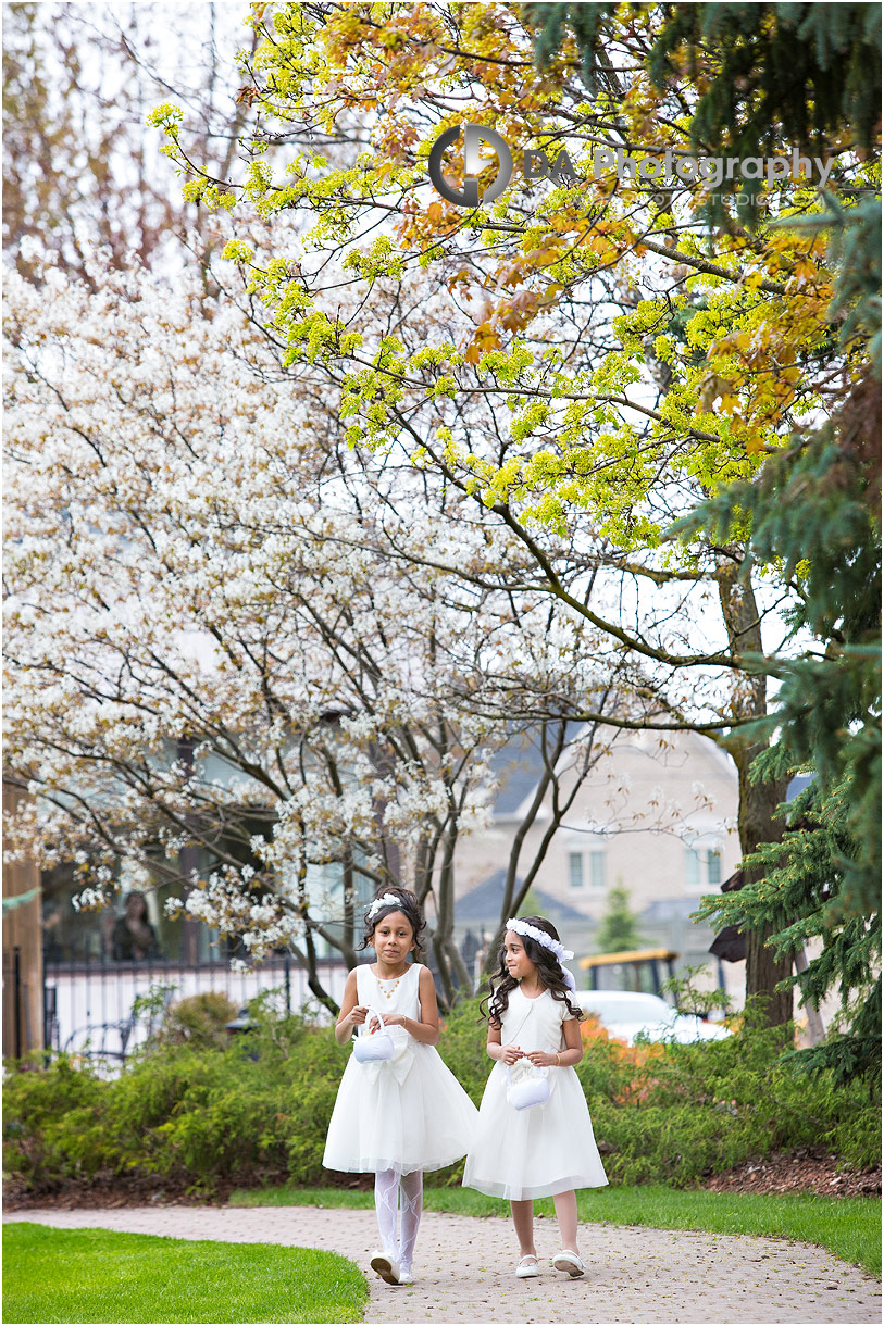 Flower girls at Carl’s Catering