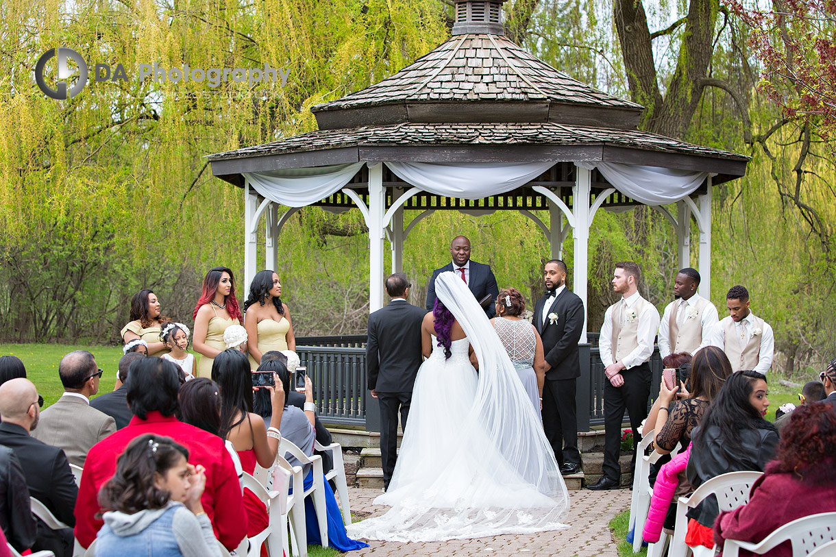 Wedding Ceremony at Carl’s Catering in Brampton