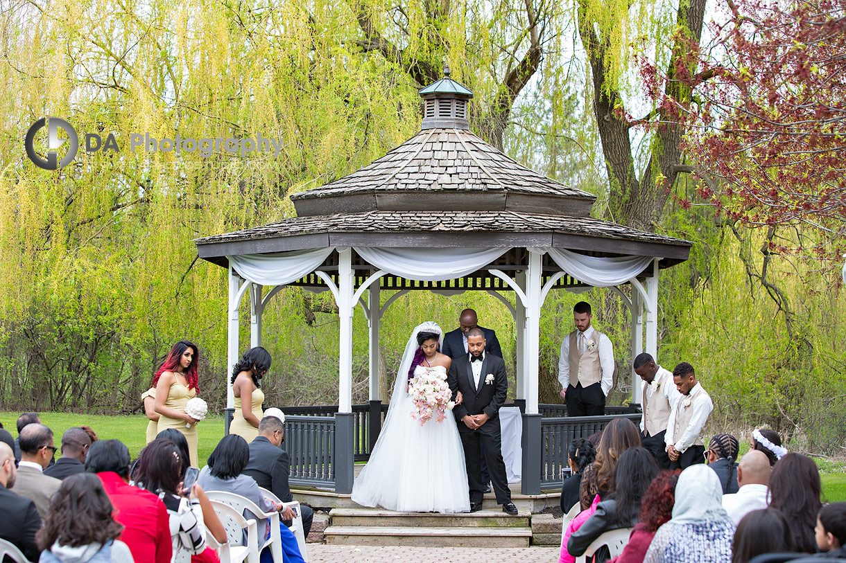 Wedding Ceremony at Carl’s Catering